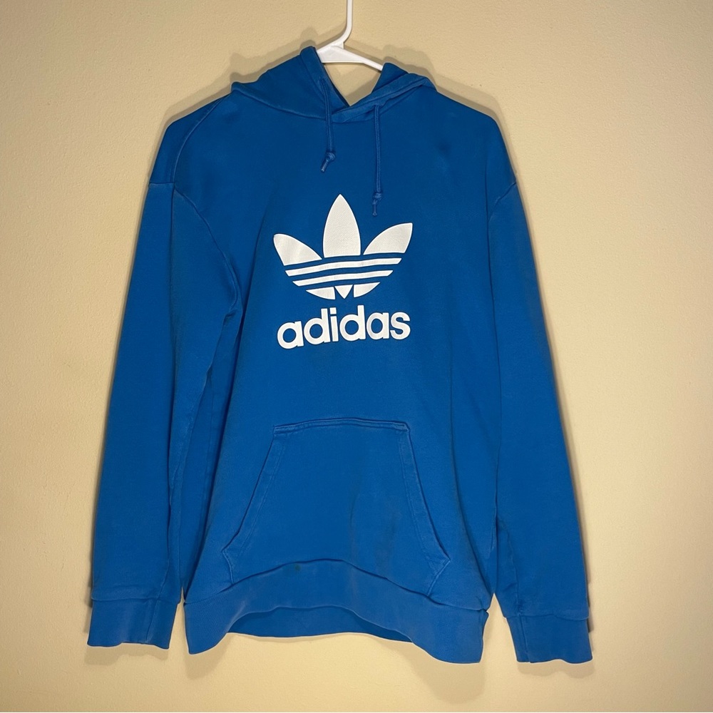 Small blue adidas originals hoodie